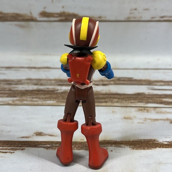 2004 Mattel Megaman NT Warrior HeatGuts Action Figure RARE G4371 - Picture 2 of 2